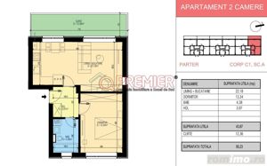 Popesti Leordeni - Primarie - 2 camere si curte - imagine 2