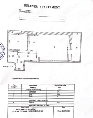 Apartament 2 camere. N-a fost în chirie. Parcarea inclusă în preț.  - imagine 9