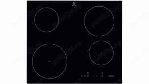 Plita incorporabila ELECTROLUX EHH6240ISK, Inductie, 4 arzatoare, Touch Control, negru