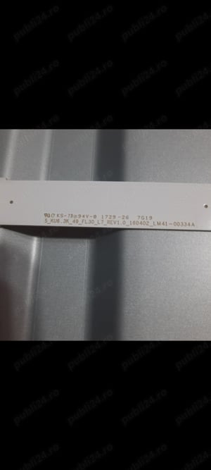 Barete led TV Samsung UE49MU6179U  - imagine 5