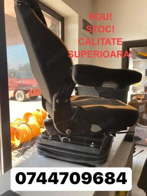 Scaun multifunctional rotativ buldoexcavatoare - imagine 6