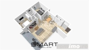 Apartament 3 camere loc de parcare subteran | cartier Turnisor - imagine 8