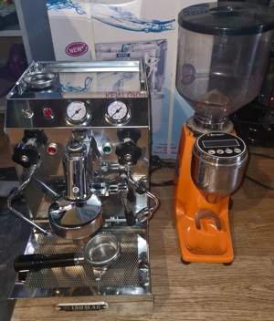 Espressor expresor cafea si rasnita - imagine 2