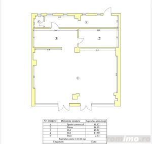 Spatiu comercial 142 mp de vanzare in bloc nou Iosia - imagine 11