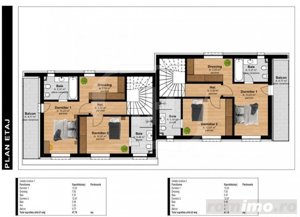 Casa duplex 160 mp utili, garaj, panorama - imagine 9