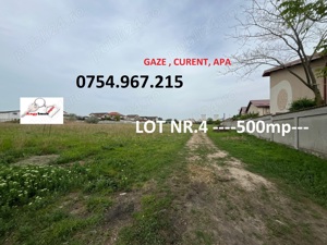 130  euro   mp   LOT  500mp -pentru CASA - cartier 9 MAI    AL. LIVEZILOR