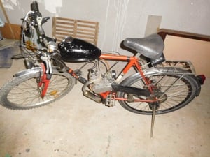 Bicicleta cu motor