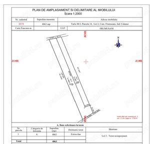 Teren 4863mp Frumusani - imagine 2
