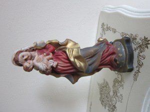 cadou rar Madonna Fecioara Maria si pruncul handmade colectie - imagine 2