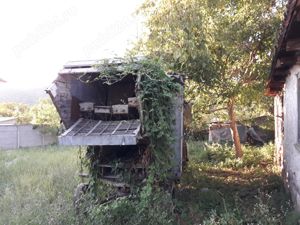 Batoza De Treierat Cereale Foarte veche - imagine 10