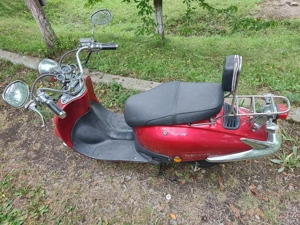 Scuter Moped Retro Huatian inmatriculat+carte rar. - imagine 2