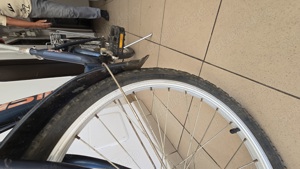 Bicicleta pliabila 20" DHS - imagine 8