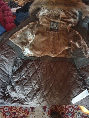 Geacă hanorac Imblănit cu glugă MESAVERDE - imagine 2