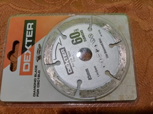 Panza diamantata, DEXTER, granulatie 60,  pentru taiat gresie, faianta, beton, caramida - imagine 9