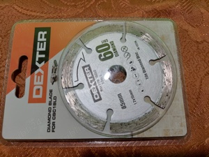 Panza diamantata, DEXTER, granulatie 60,  pentru taiat gresie, faianta, beton, caramida - imagine 10