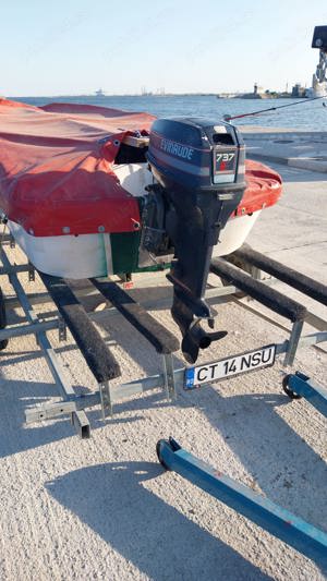 barca de vanzare +motor - imagine 7