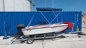 barca de vanzare +motor - imagine 8