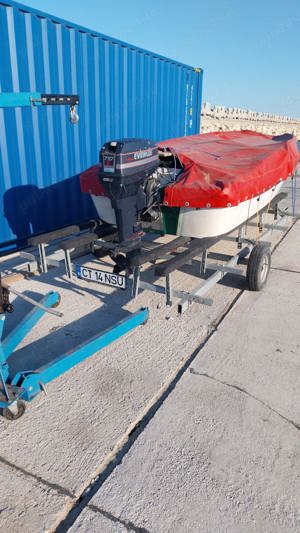 barca de vanzare +motor - imagine 6