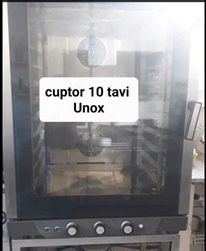 Vand vitrina cofetarie frigorifica, patiserie neutră si cuptor 10 tavi - imagine 2