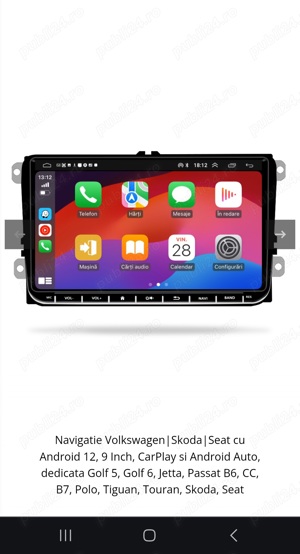 Vand navigatie android 9 inch 2gb ram si 32gb rom - imagine 4