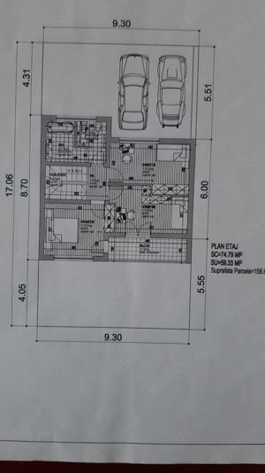 COMISION 0% Casă 4 camere vânzare, la preț de apartament, Tărlungeni - imagine 9