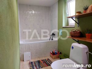 Casa in Marpod 30 km de Sibiu toate utilitatile 3 camere teren 961 mp - imagine 10