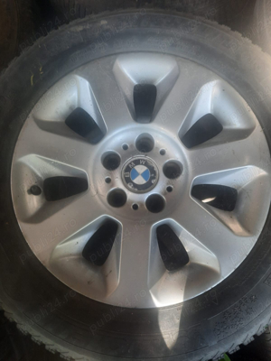 Jante plus cauciucuri BMW aliaj de 16 - imagine 2