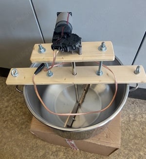 Oală inox cu amestecare automată pt gemuri și zacuscă - imagine 4