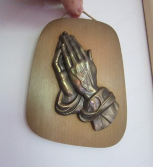 cadou inedit Maini in rugaciune decoratiune de perete dupa A.Durer - imagine 2