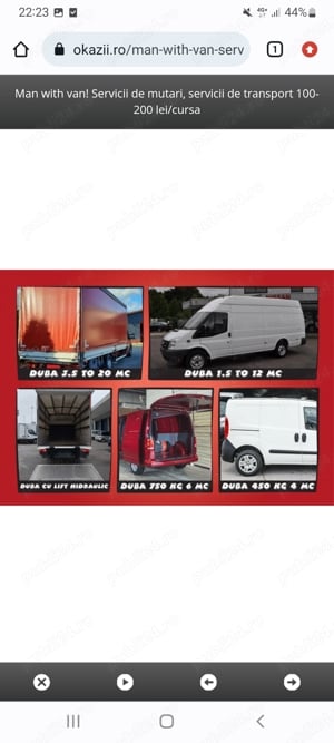 **TRANSPORT CU DUBA ORICE MARFA,MUTARI**