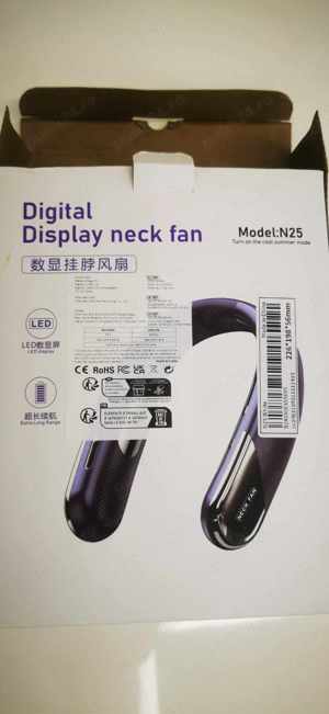 Ventilator portabil pentru gat nou - imagine 3