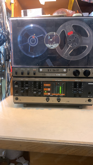 Magnetofon Tesla CM 130 revizuit