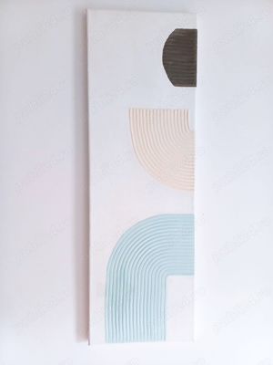 Tablou canvas pictura texturata - 3D, realizata din chit acrilic - imagine 7