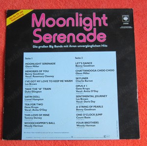 vinil  Moonlight Serenade (Jazz,Big Band,Swing) made Germany 1985 - imagine 2