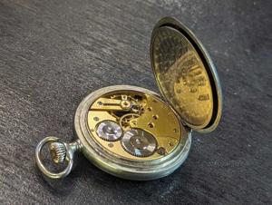 Ceas de buzunar Longines, 1905 - Ceas vechi de buzunar mecanic. Valoare Inestimabila - imagine 5