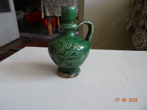 Vas ceramic(ol) suvenir baile Sovata 1960