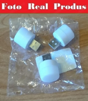 Set de 3 x Lampa de Veghe USB cu Led Alb Cald la 5V 4W- Germania - imagine 2