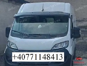 Deflector pe parbriz/parasolar pentru mașină - imagine 4