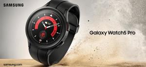 Smartwatch Galaxy Watch5 Pro 45mm, LTE 5G, Black Titanium