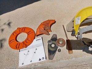 Motocoasa STIHL FS 55  accesorii - imagine 2