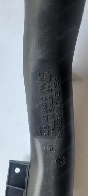 Furtun aer supraalimentare, conducta aer intercooler stanga vw, skoda, - imagine 3