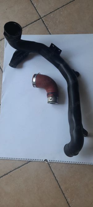 Furtun aer supraalimentare, conducta aer intercooler stanga vw, skoda, - imagine 4