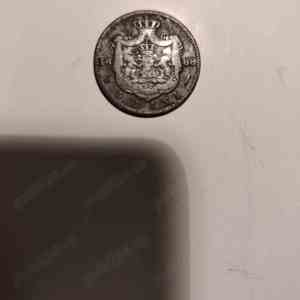 Vand 4 monede vechi romanesti cu regii Carol I si Mihai  - imagine 5