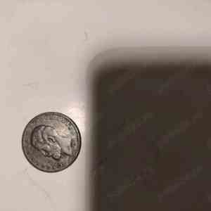 Vand 4 monede vechi romanesti cu regii Carol I si Mihai  - imagine 6