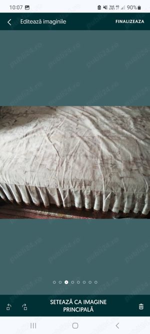 Perne din material plusat, perne puf ,plapuma,patura lana - imagine 7