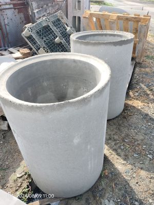 Capace gard, stilpi,  tuburi beton ,pavaje borduri.  - imagine 10