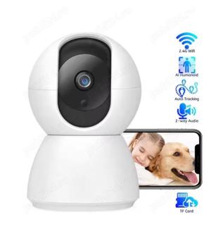 Camera audio-video Supraveghere FullHD, nocturna, Sunet bidirectional, Functia PAN- - imagine 5