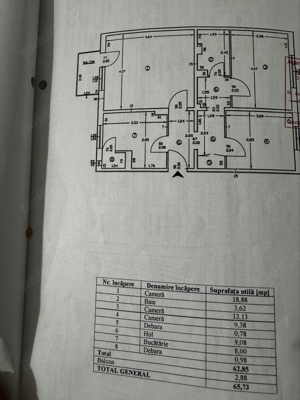 Vanzare Apartament 3 camere Rovine- Facultatea de Drept - imagine 7