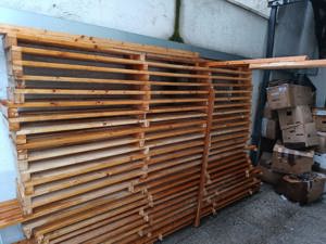 Vand 5 rafturi lemn - imagine 4