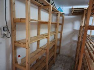 Vand 5 rafturi lemn - imagine 2